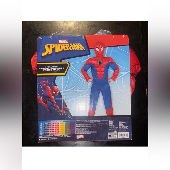 Marvel Spider-Man Kids Costume - Bold Red and Blue - Picture 3 of 3